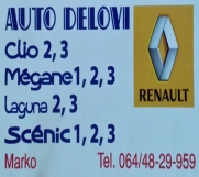 SrbijaOglasi - Renault Auto Delovi Sabac