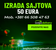 SrbijaOglasi - Povoljna izrada sajta, 50 eura