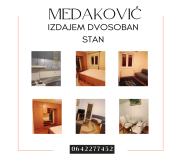 SrbijaOglasi - Medaković-Padina, izdajem dvosoban namešten sta