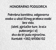 HONORARNO PODGORICA